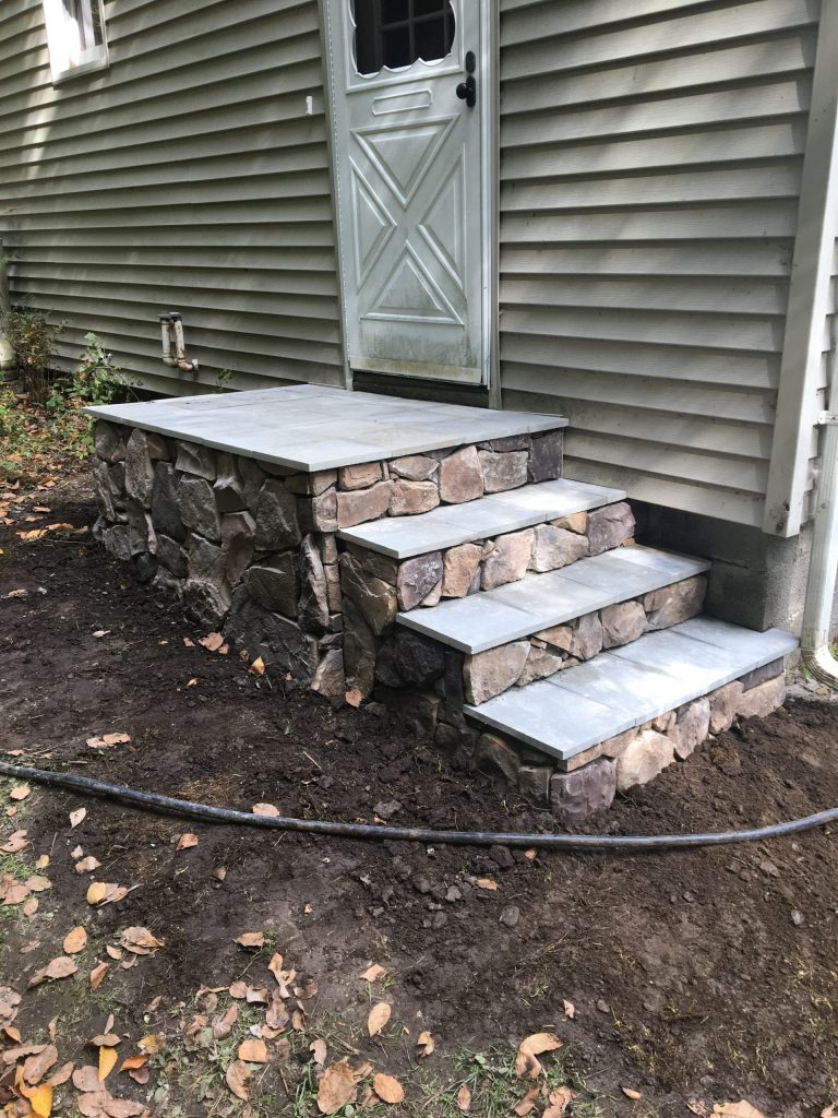 Milltown Excavation & Landscape Construction stairs-scaled